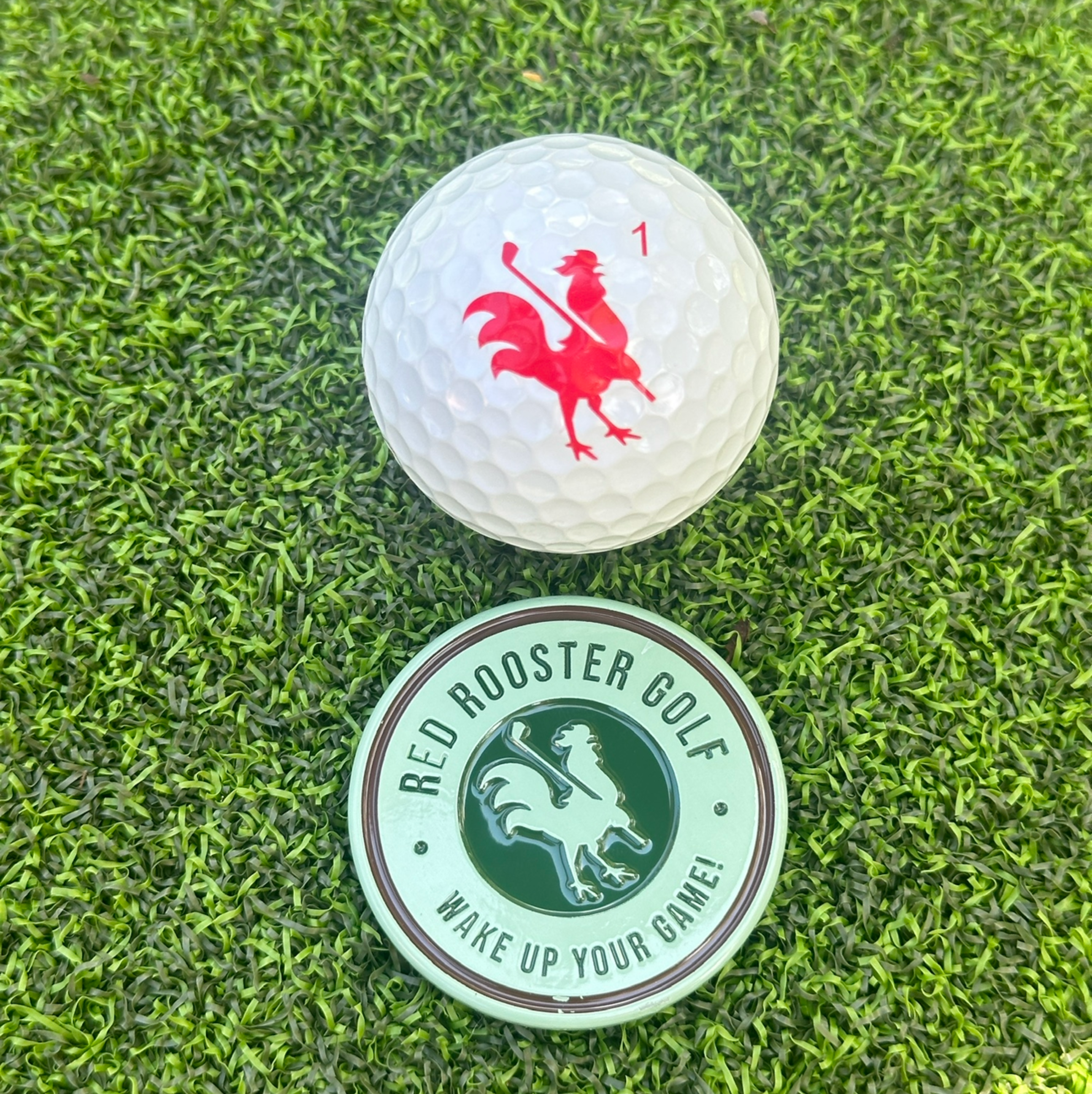 The Clutch - Ball Markers Red Rooster Golf Inc.
