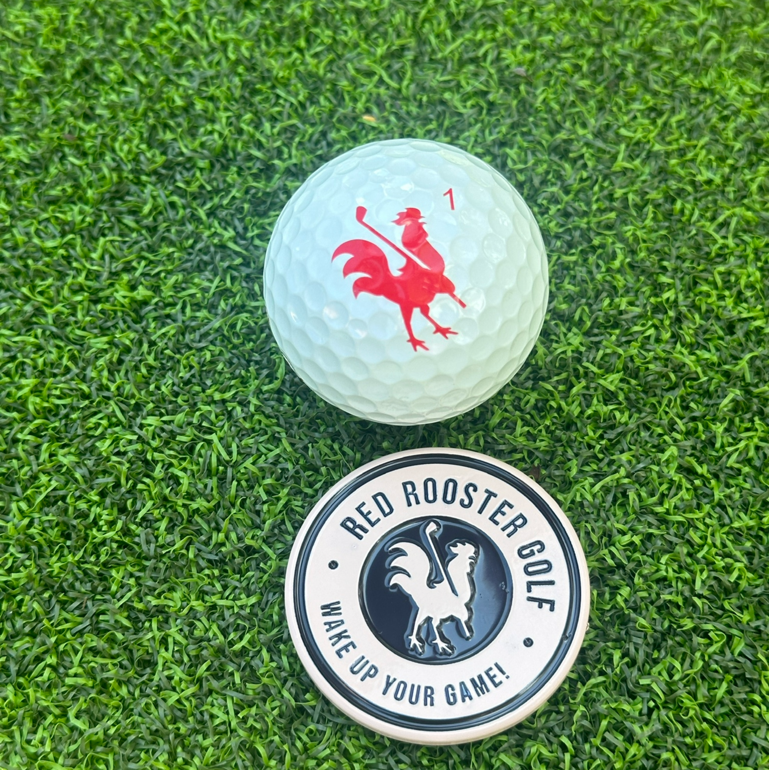 The Clutch - Ball Markers Red Rooster Golf Inc.