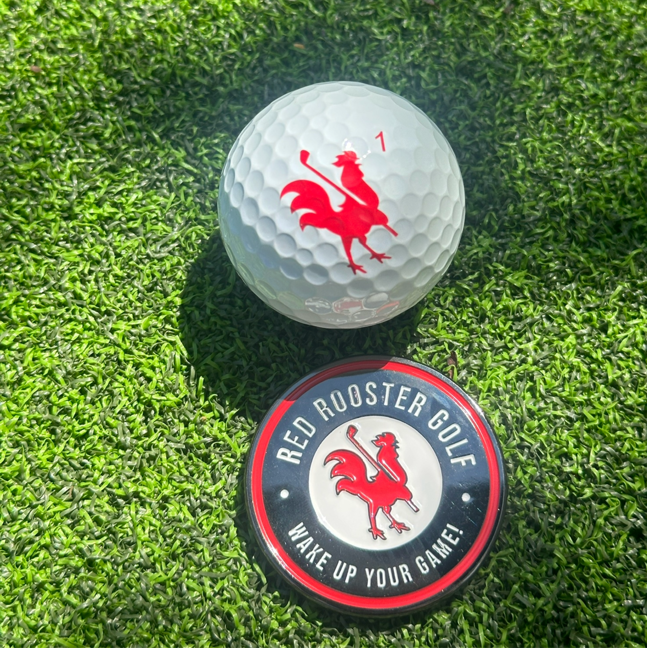 The Clutch - Ball Markers Red Rooster Golf Inc.
