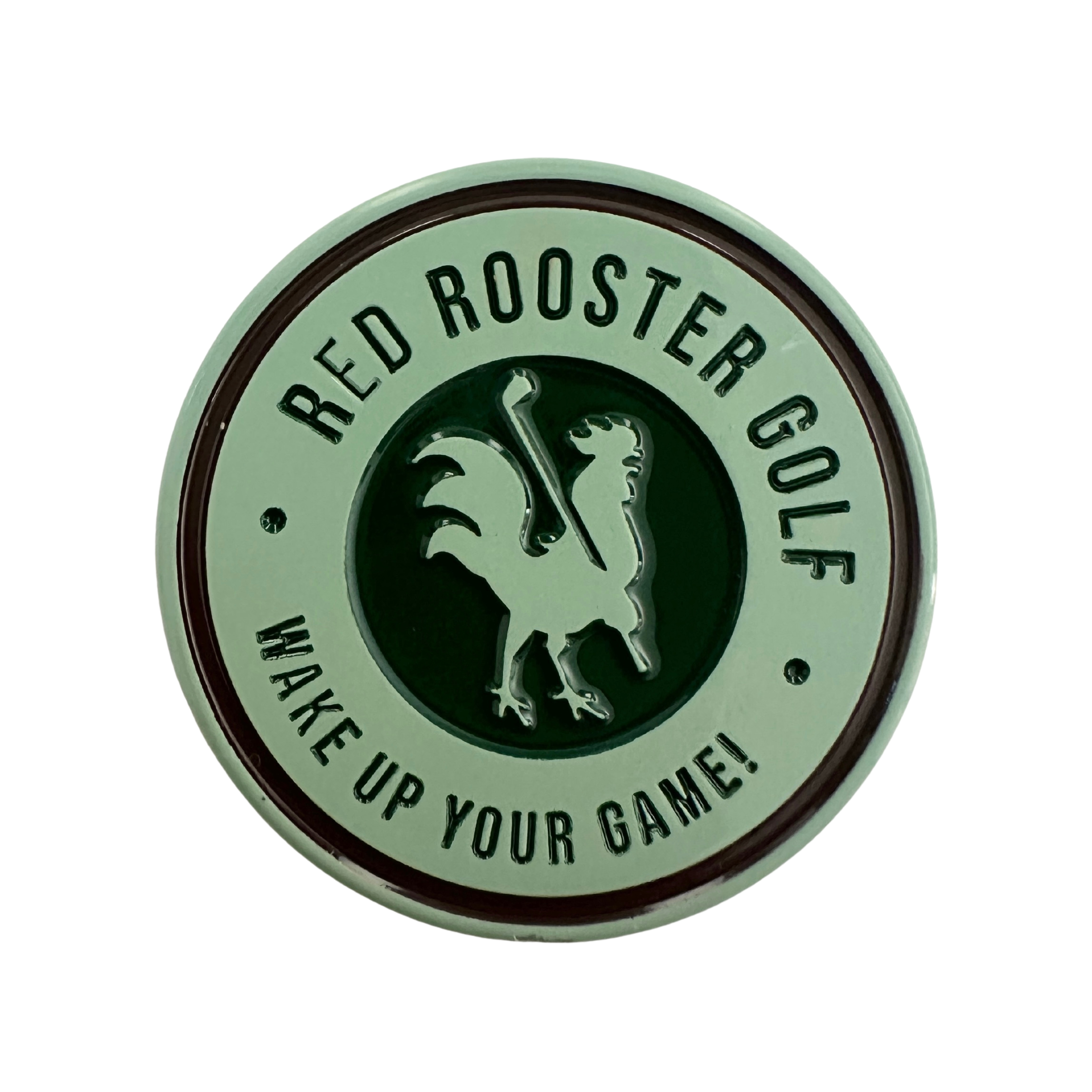 The Clutch - Ball Markers Green (The MInt) Red Rooster Golf Inc.