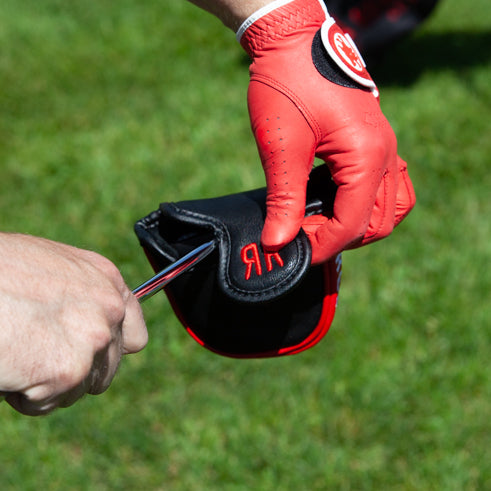 Mallet Putter - The Lair (Red) Canada - Red Rooster Golf Inc.