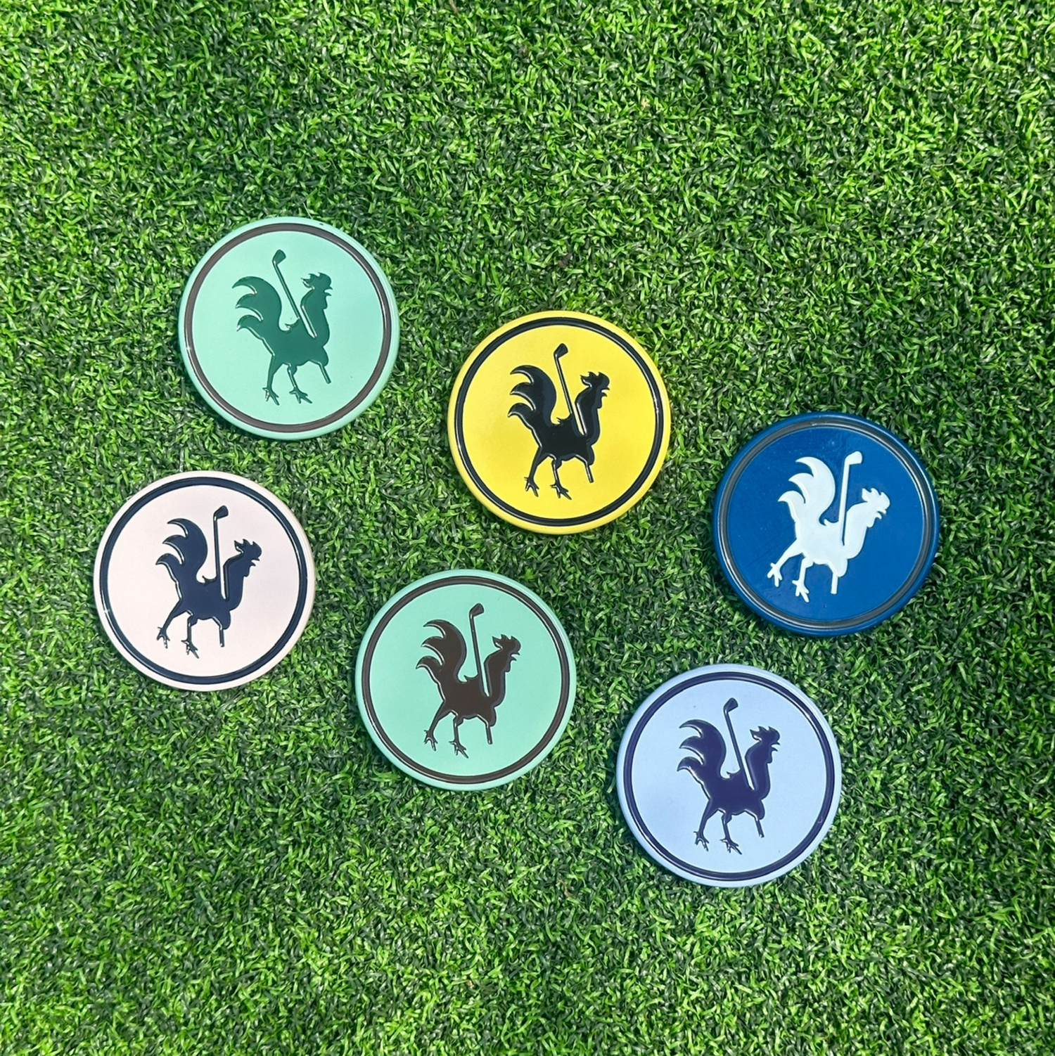 The Clutch - Ball Markers - Canada - Red Rooster Golf Inc.