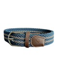 Braided Belt Blue Grey Canada - Red Rooster Golf Inc.