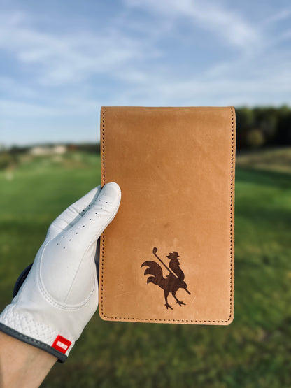 Leather Scorecard Holder Canada - Red Rooster Golf Inc.