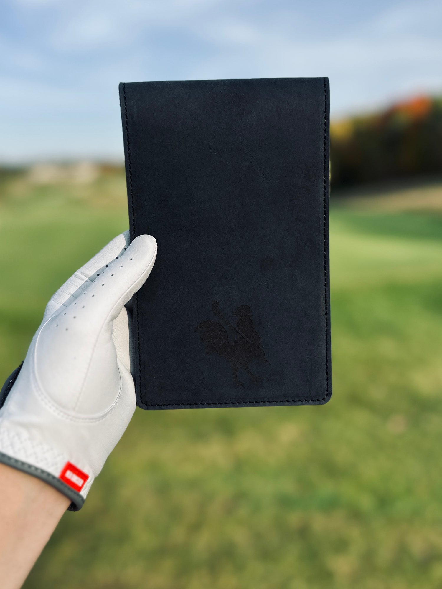 Leather Scorecard Holder Canada - Red Rooster Golf Inc.