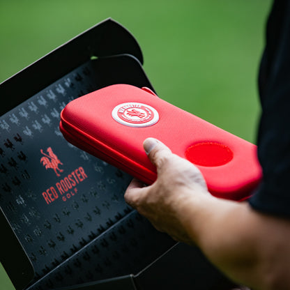 Red Rooster Golf Glove Case